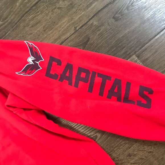 Fanatics Washington Capitals "Unleash the Fury" Hoodie - Size Large - Red - Picture 3 of 5
